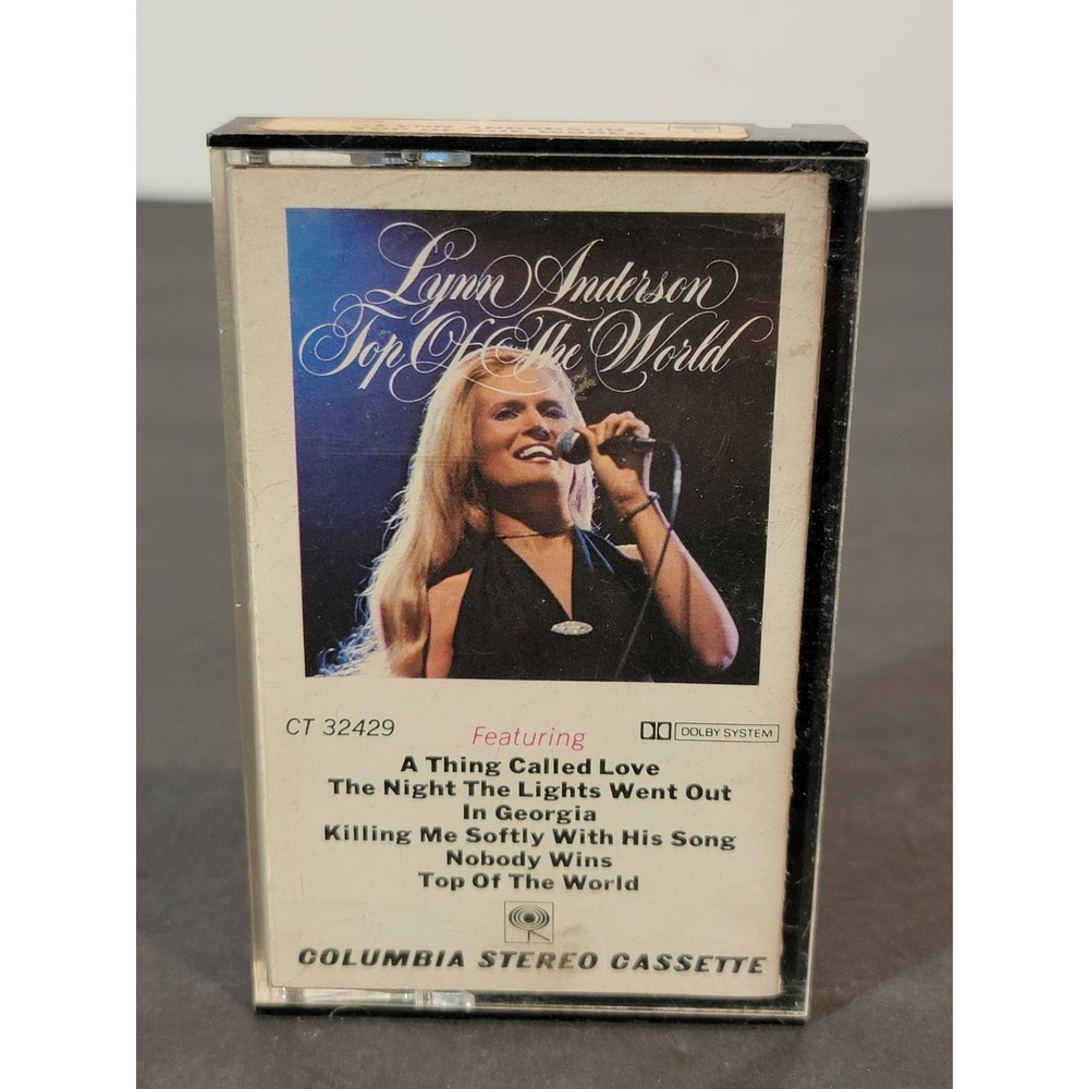 Lynn Anderson Top Of The World Cassette 1973 Columbia CT 32429‎